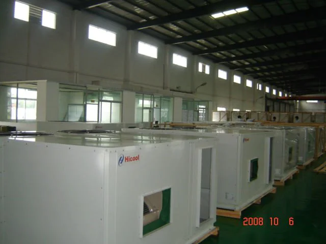 Commercial industrial air duct rooftop packaged air conditioner unit use for exhibition tent T3 Series
