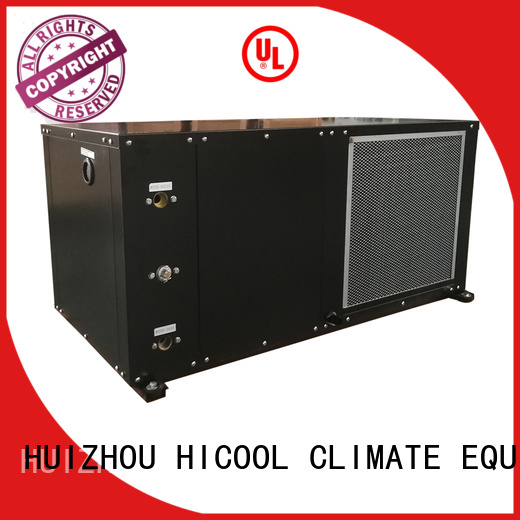 automatically water source heat pump cost with 40% power saving for greenhouse industry HICOOL