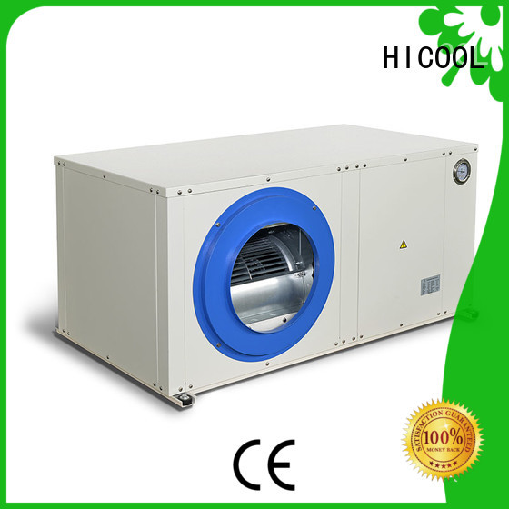 HICOOL automatically water source heat pump packaged for horticulture industry