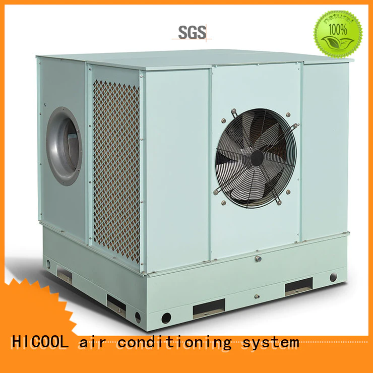 two-stage greenhouse evaporative cooler wholesale for apartments HICOOL