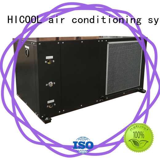 HICOOL quality water cooled package unit system manufacturer for achts