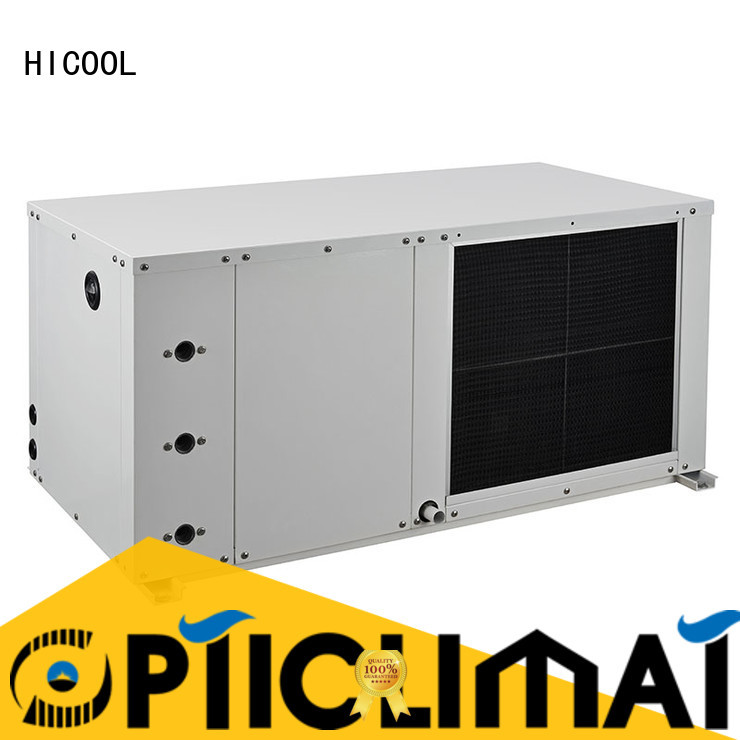 HICOOL water cooled heat pump package unit company for achts