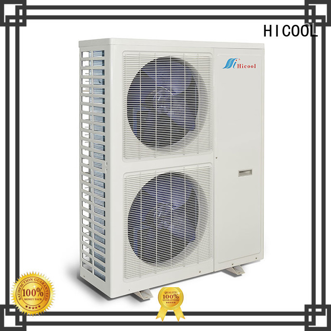 HICOOL split system heat pump supply for villa