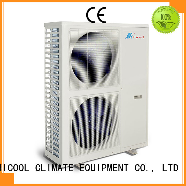HICOOL energy-saving split system air conditioning unit series for achts