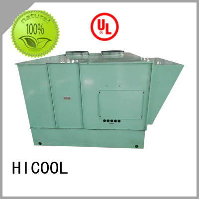 HICOOL opticlimate two stage evaporative cooling series for urban greening industry