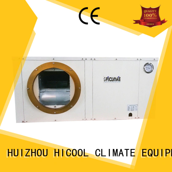 HICOOL top water cooled split system series for hot- dry areas