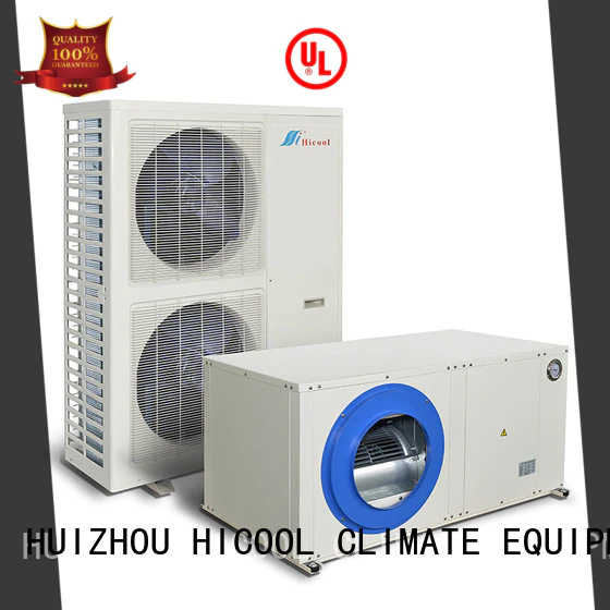 excellent split system heating and cooling supplier for greenhouse industry HICOOL
