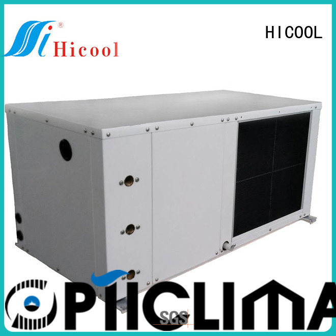 water source heat pump cost cooled place HICOOL