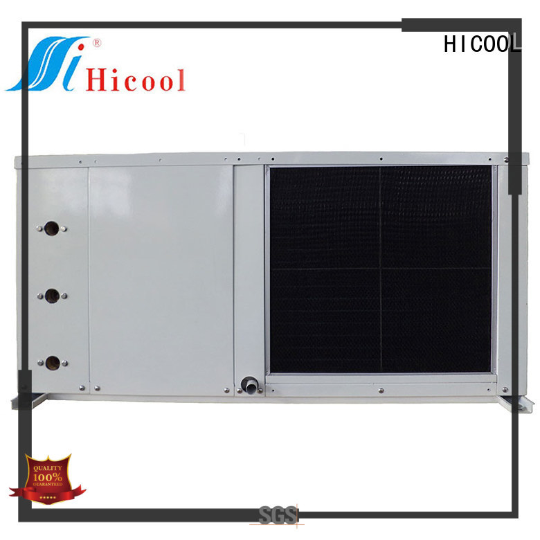 HICOOL high-quality water cooled package unit system manufacturer for hot- dry areas