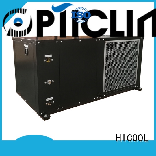 units water cooled heat pump package unit on sale for horticulture industry HICOOL