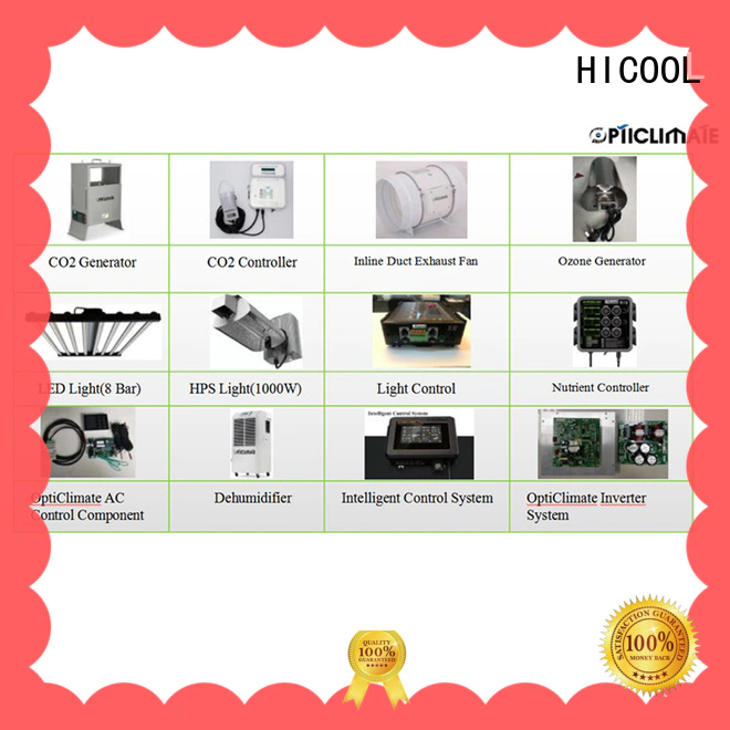 HICOOL practical co2 system factory for greenhouse