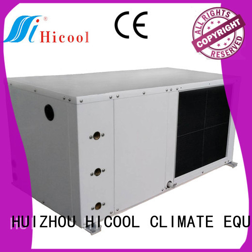 HICOOL water cooled air conditioning system supplier for hot- dry areas