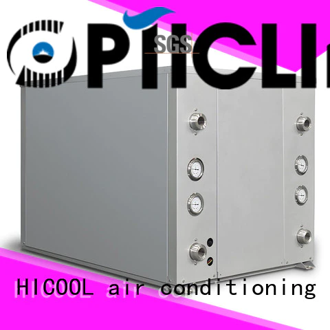 HICOOL online water source heat pump units for achts