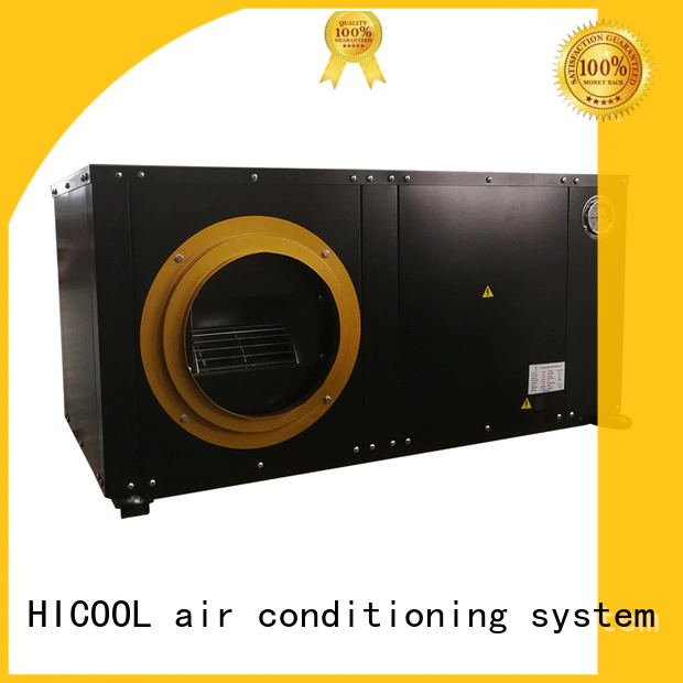HICOOL factory price water cooled air conditioning system supply for achts