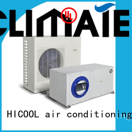 HICOOL online split system heat pump to achieve the desired climate for greenhouse industry