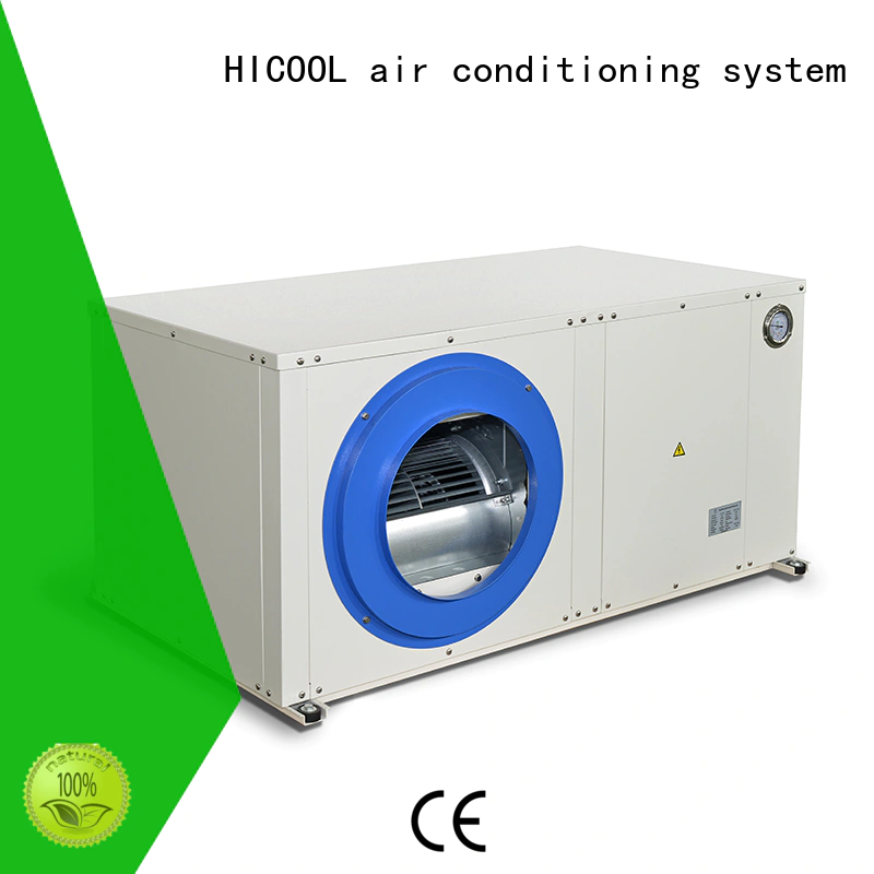 Quality HICOOL Brand water source heat pump cost heating control