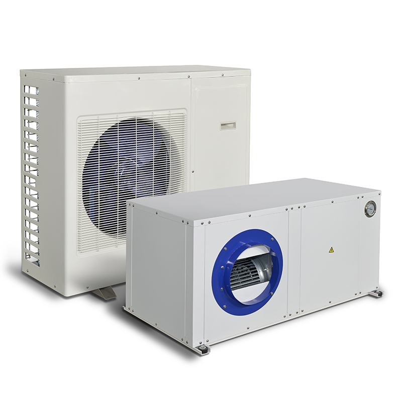 split system heating and cooling luminosity control plant HICOOL Brand split heat pump