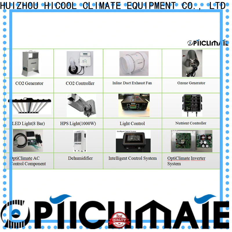 HICOOL grow room climate controller wholesale for hotel