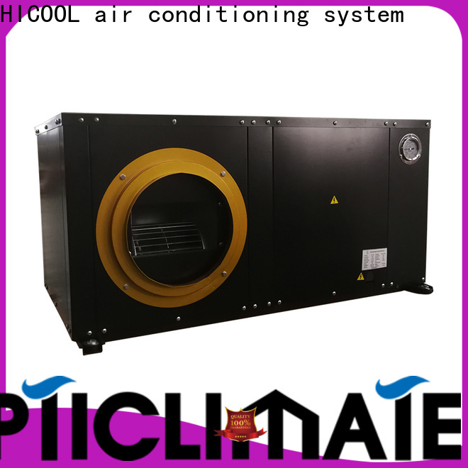 HICOOL water cooled heat pump package unit company for apartments