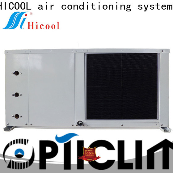 HICOOL water cooled heat pump package unit manufacturer for horticulture