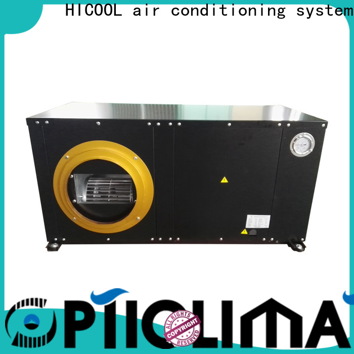 HICOOL top selling water cooled package unit system best supplier for hotel