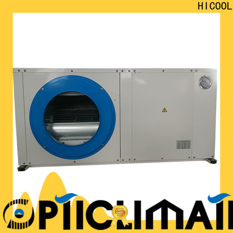 HICOOL hot selling water cooled packaged air conditioning units best manufacturer for hot- dry areas