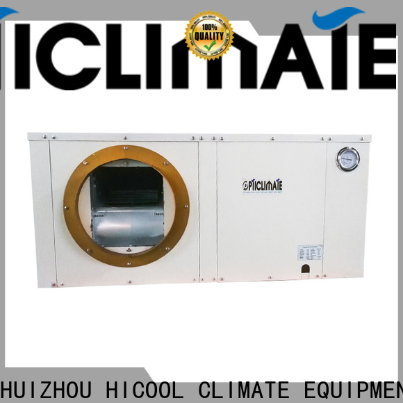 HICOOL popular water cooled air conditioning units supplier for hotel