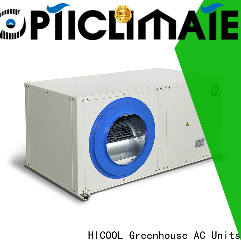 HICOOL latest water cooled packaged unit manufacturer for greenhouse