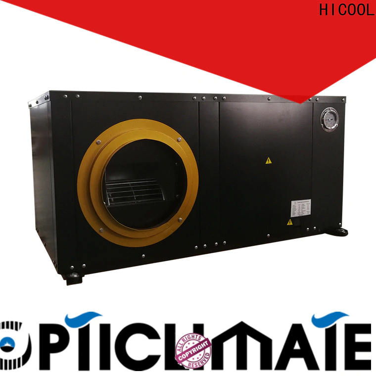 HICOOL best price water source heat pump manufacturers with good price for horticulture