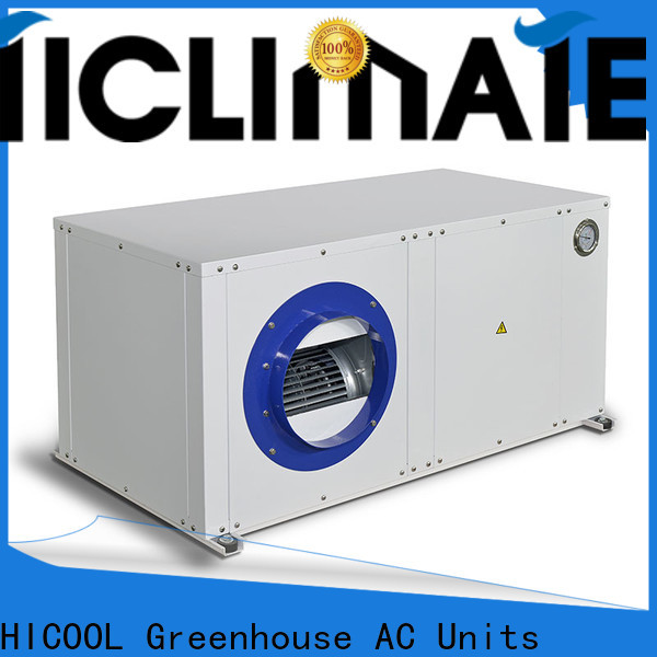 energy-saving water cooled air conditioning system factory for greenhouse