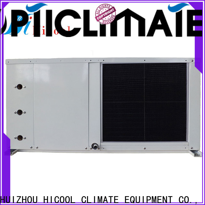 HICOOL popular water cooled air conditioning system factory direct supply for industry