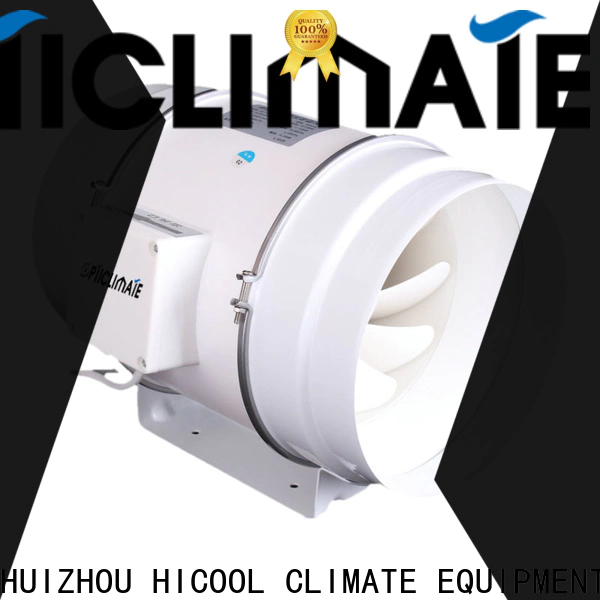 HICOOL inline duct exhaust fan suppliers for achts