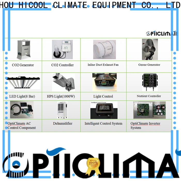 HICOOL swamp cooler parts from China for villa