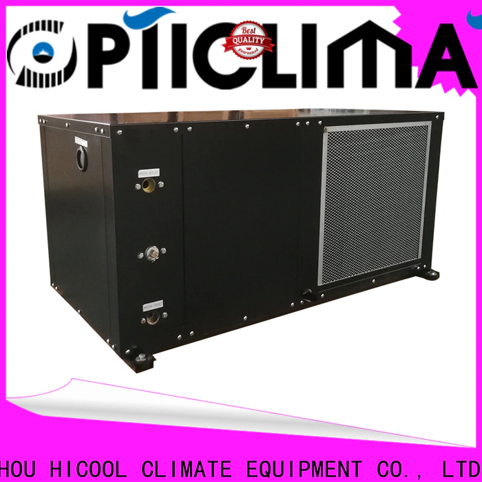 HICOOL eco-friendly water cooled package unit system series for industry