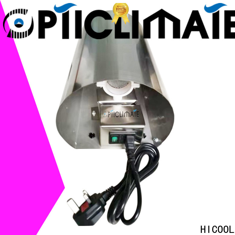 HICOOL evaporator fan factory direct supply for hotel