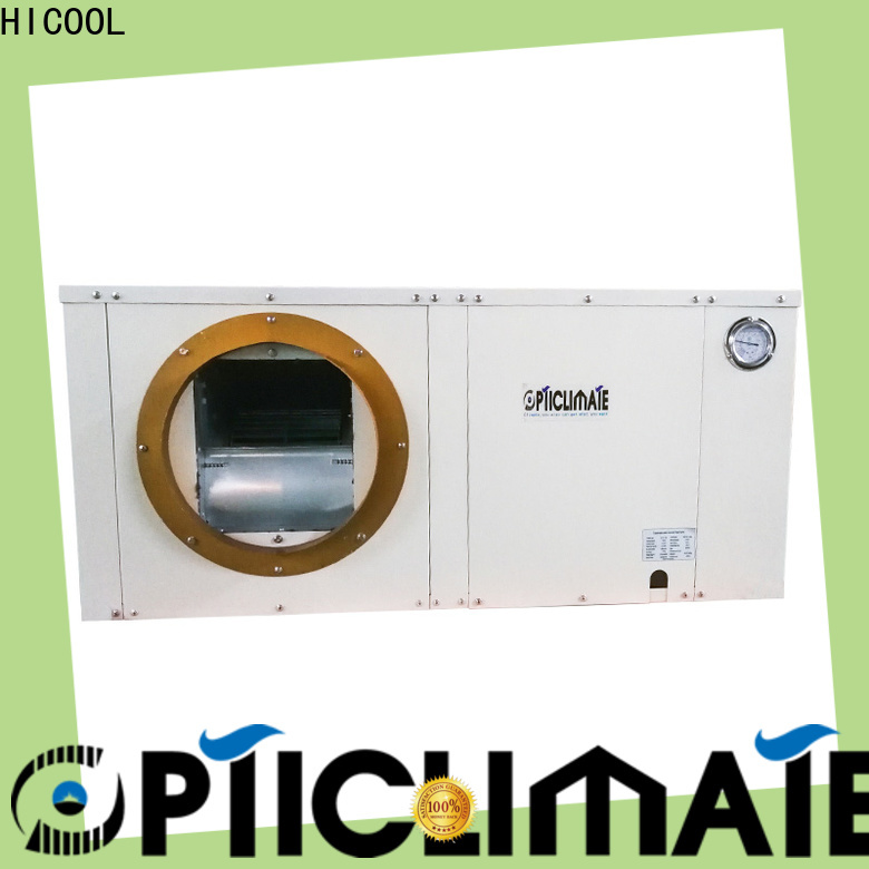 HICOOL practical water cooled packaged air conditioning units suppliers for achts
