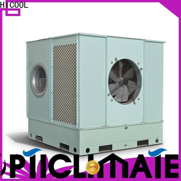 stable roof mounted evaporative cooler series for greenhouse