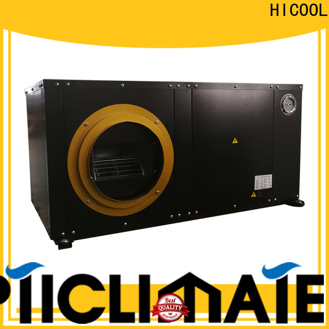 HICOOL top water cooled central air conditioner supply for horticulture