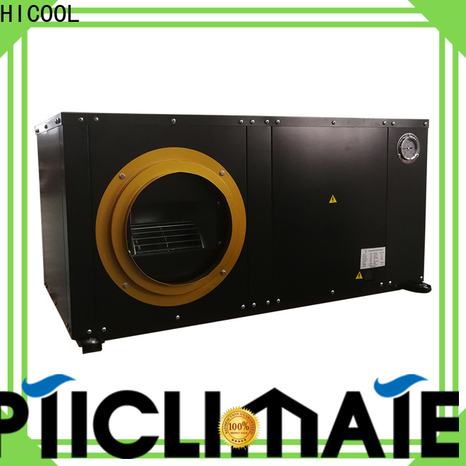 HICOOL water cooled package unit system directly sale for apartments