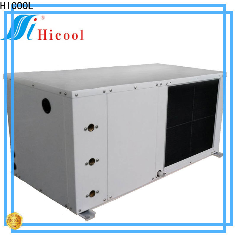 HICOOL professional horizontal water source heat pump inquire now for offices