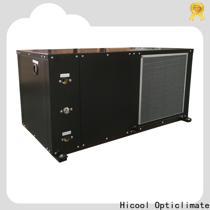 HICOOL water cooled heat pump package unit inquire now for urban greening industry