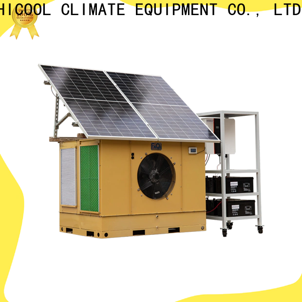 reliable evaporative cooling air conditioner factory direct supply for greenhouse