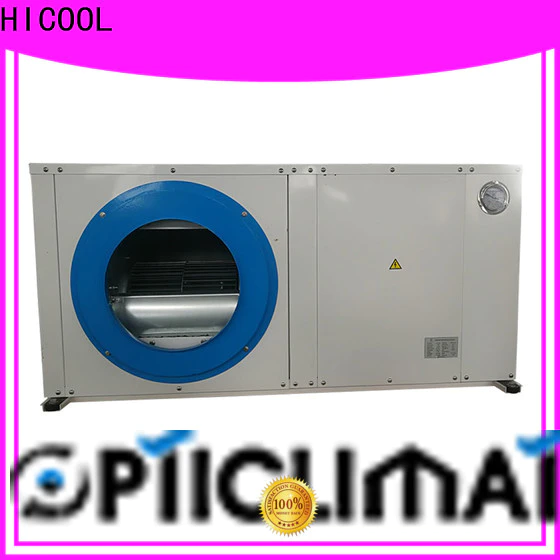 HICOOL water cooled air conditioning units from China for urban greening industry