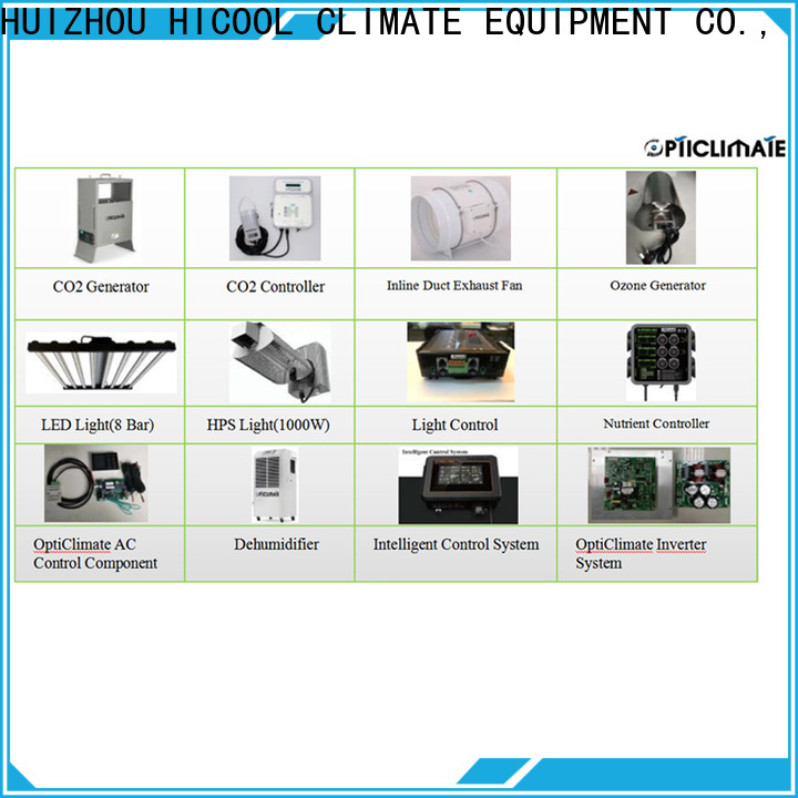HICOOL co2 system best supplier for urban greening industry