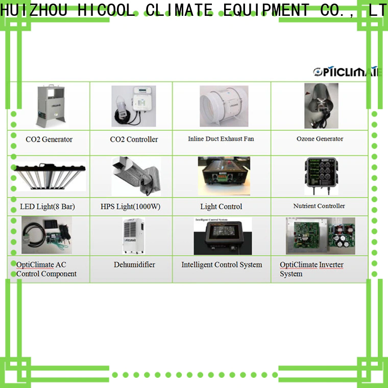 HICOOL customized grow room climate controller inquire now for desert areas