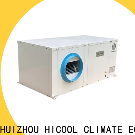 HICOOL top water cooled heat pump package unit with good price for apartments