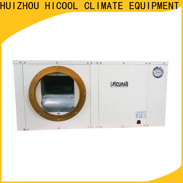 HICOOL latest water cooled packaged unit best manufacturer for apartments