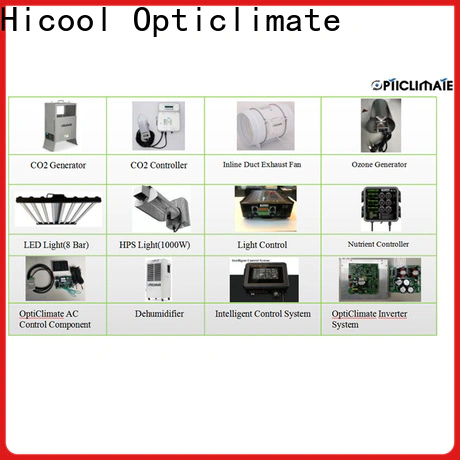 HICOOL low-cost inline duct exhaust fan factory for greenhouse