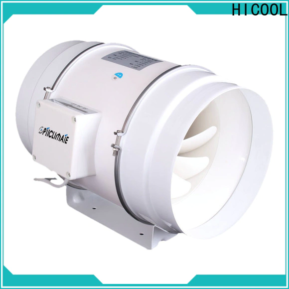 HICOOL inline duct exhaust fan directly sale for achts