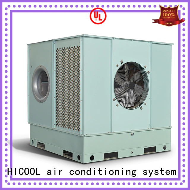 direct and indirect evaporative cooling greenhouse control light HICOOL Brand evaporative cooling unit
